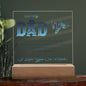 To My Dad Square Acrylic Plaque