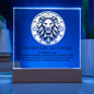 Leo Plaque