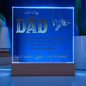 To My Dad Square Acrylic Plaque