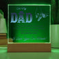 To My Dad Square Acrylic Plaque