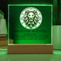 Leo Plaque