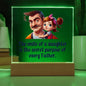 Smile of a Daughter Square Acrylic Plaque