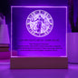 Aquarius Plaque