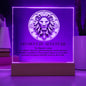 Leo Plaque