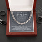 My Son| Proud of You - Cuban Link Chain