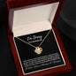 I'm Sorry| Forgive Me - Love Knot Necklace
