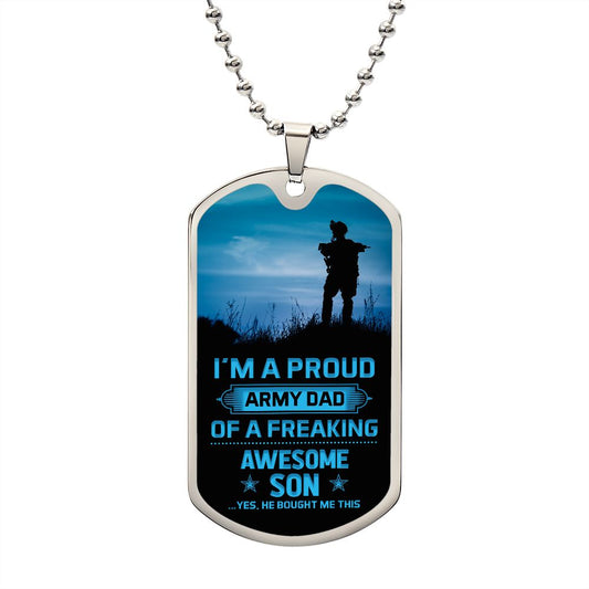 Awesome Son  Dog Tag