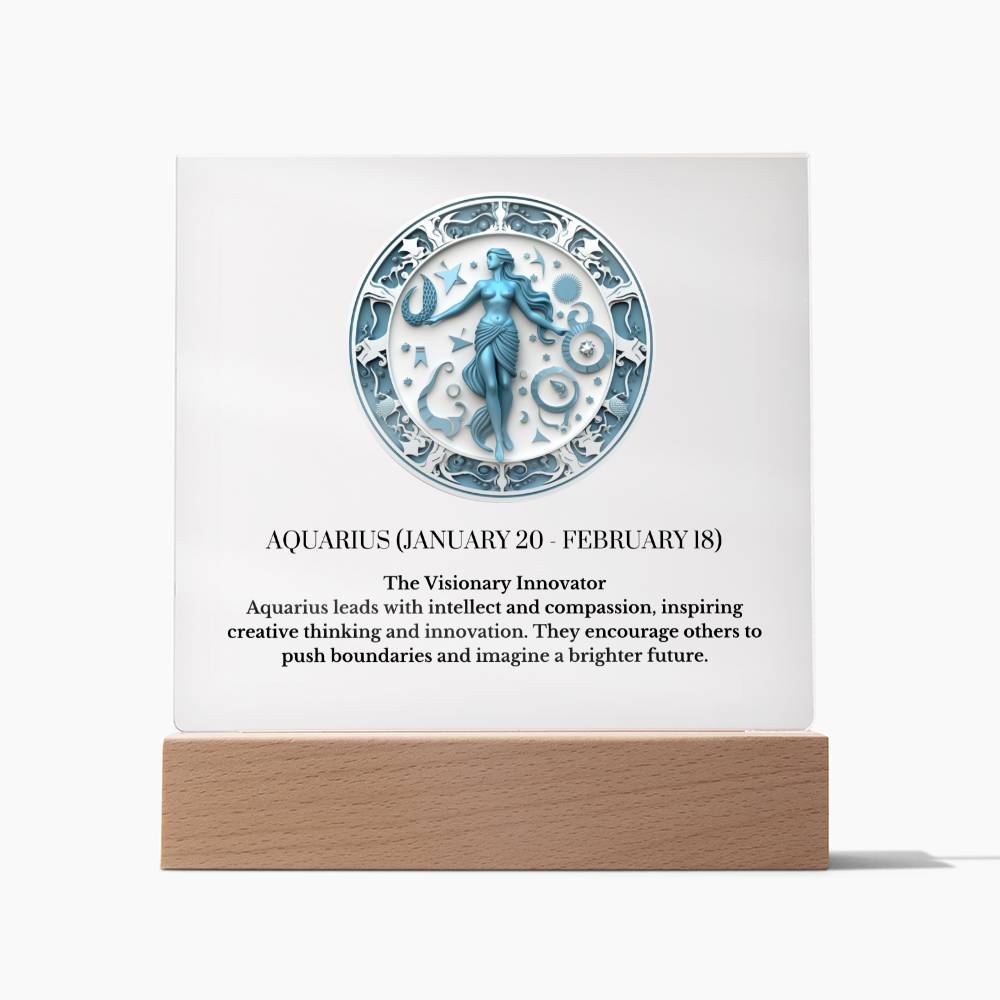 Aquarius Plaque – ZealGifts